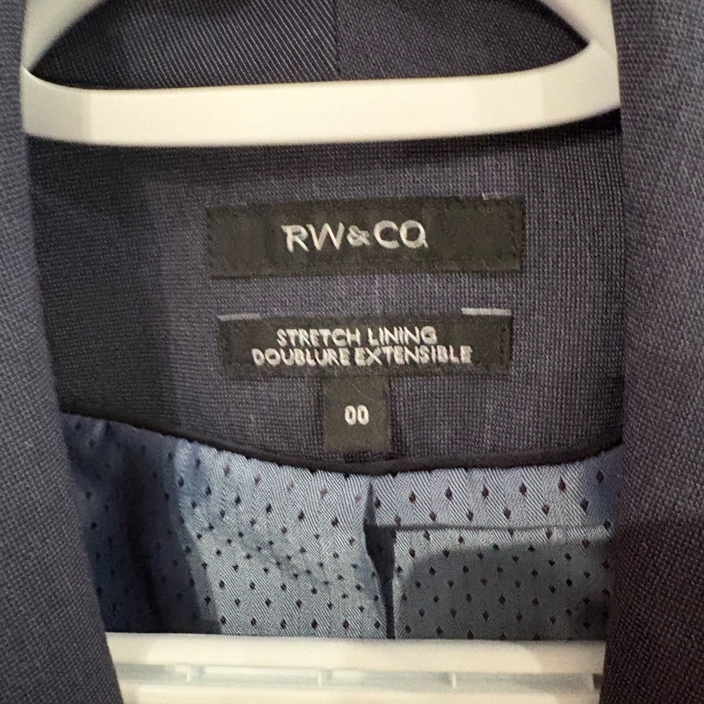 RW&CO. Dark Blue Blazer - Picture 2 of 2